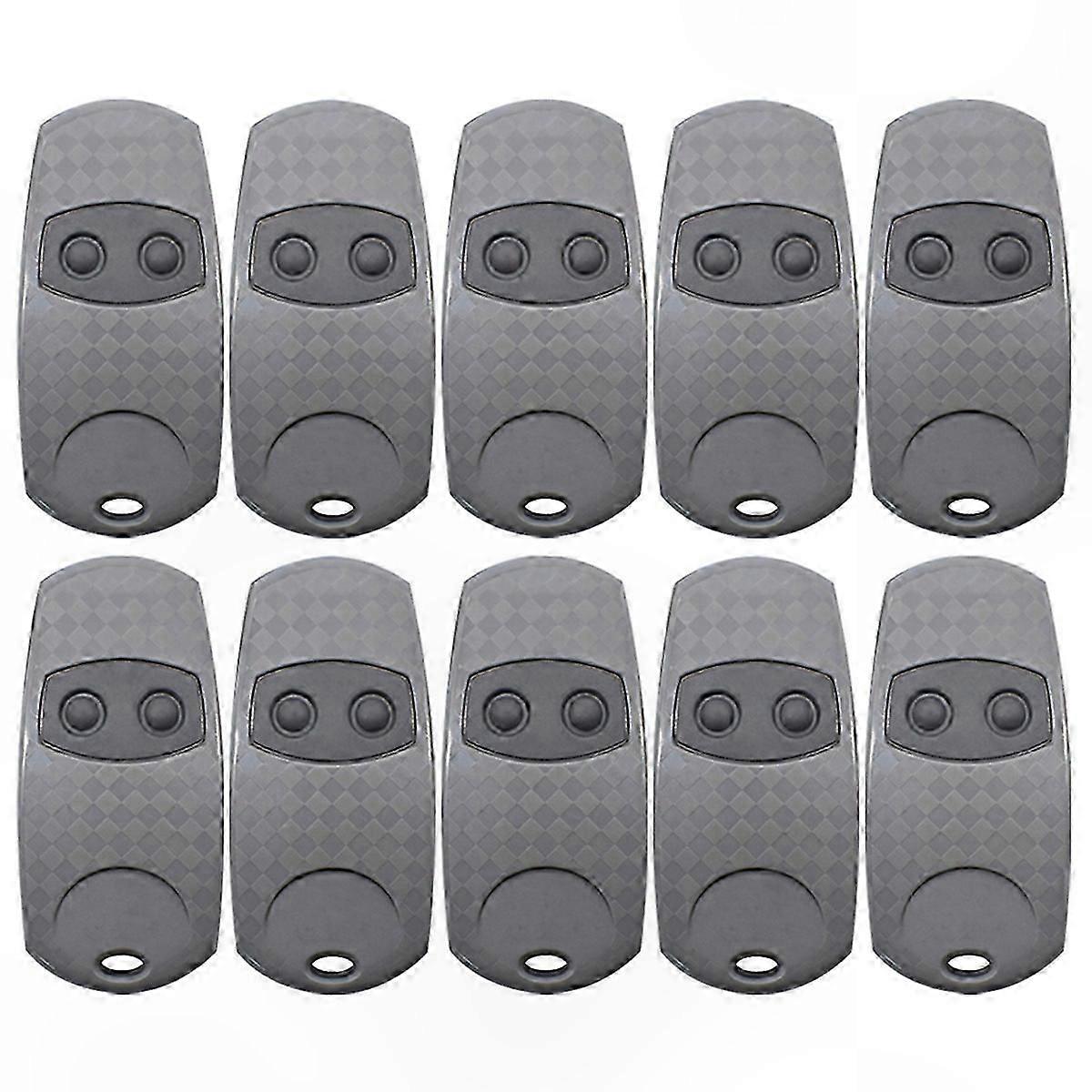 10-Pack Universal Garage Door Opener Remotes, 433.92MHz Frequency-Compatible Replacement