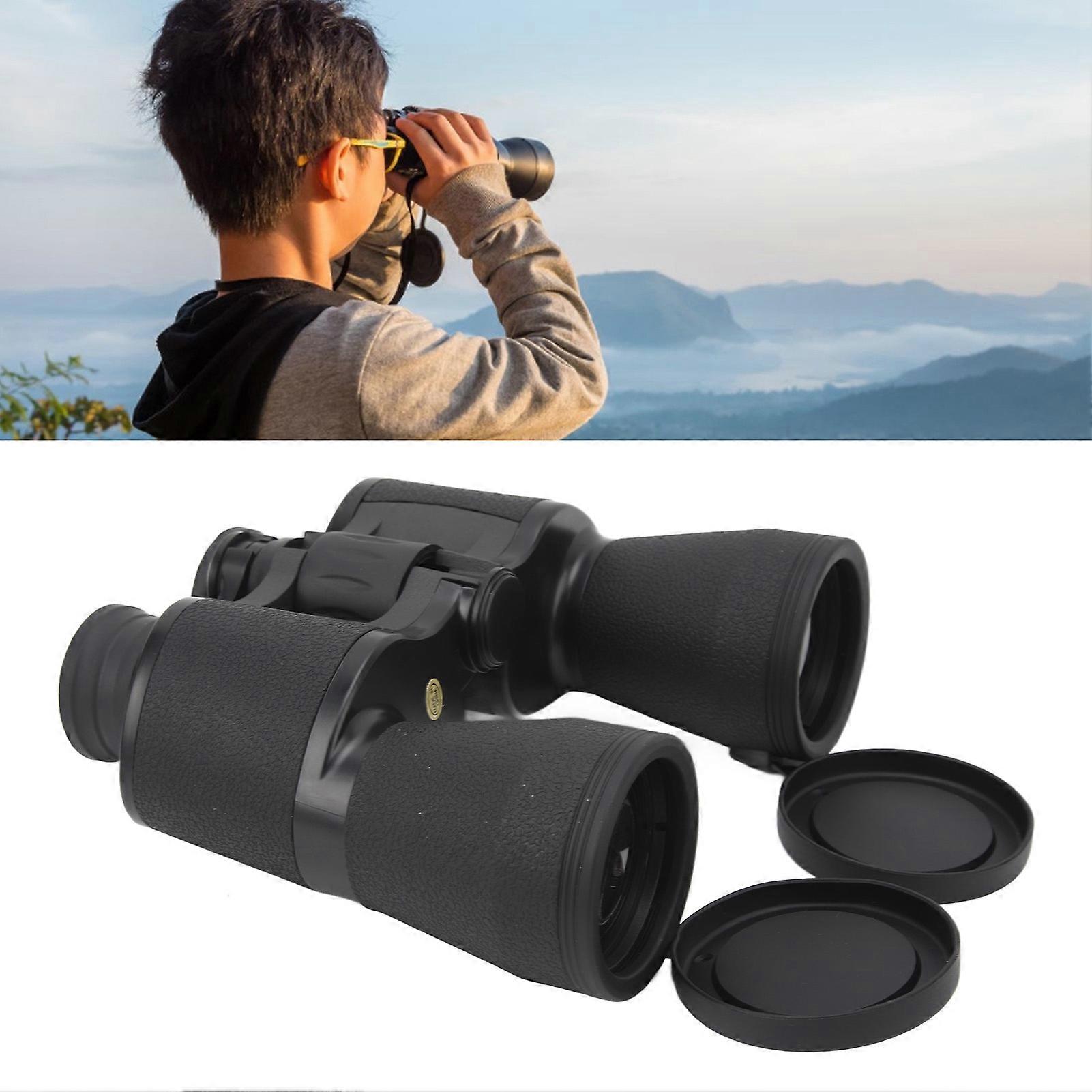 7x50 Large View Rubber Binoculars with Night Vision for Outdoor