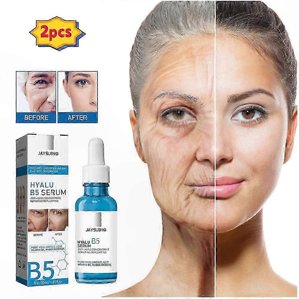 2er-Pack Hyaluronsäure Serum Anti-Aging Repair Essence für eine sanfte Aufpolsterung 30ML