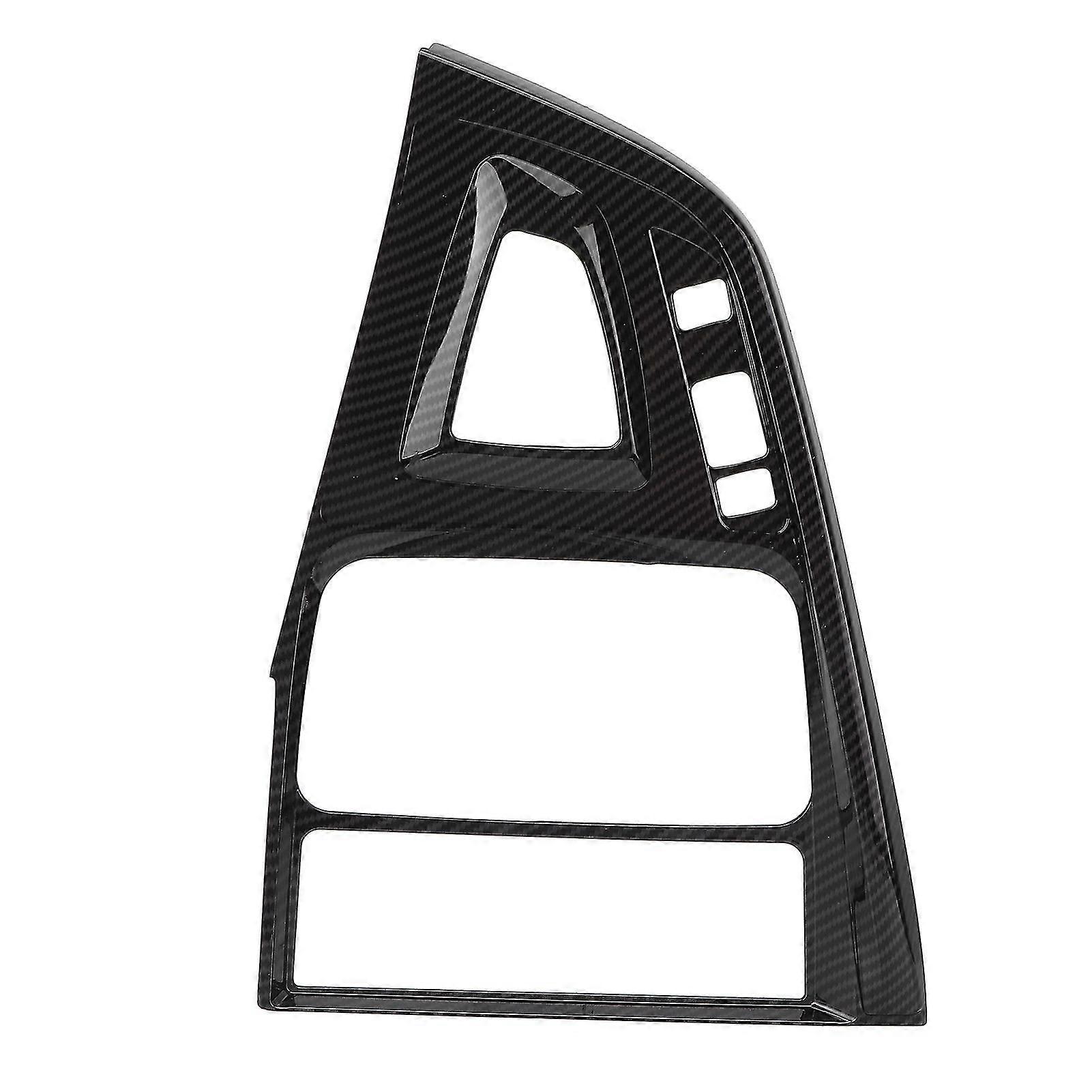 Central Console Gear Shift Panel Trim Carbon Fiber Pattern Replacement Suitable for 3 Series 20162019