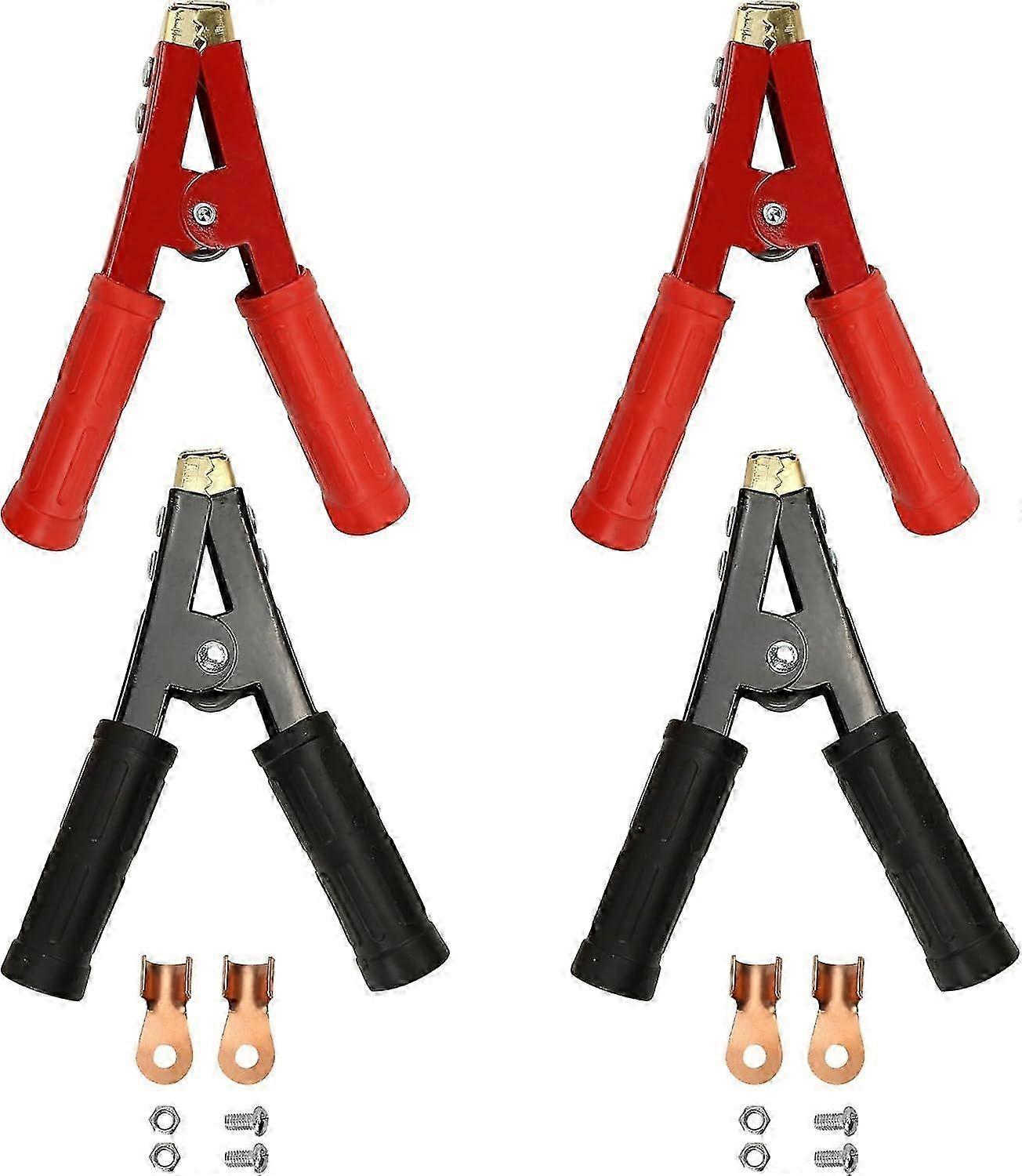 High quality  4PCS Battery Jumper Cable Clamps, Alligator Clip Jumper