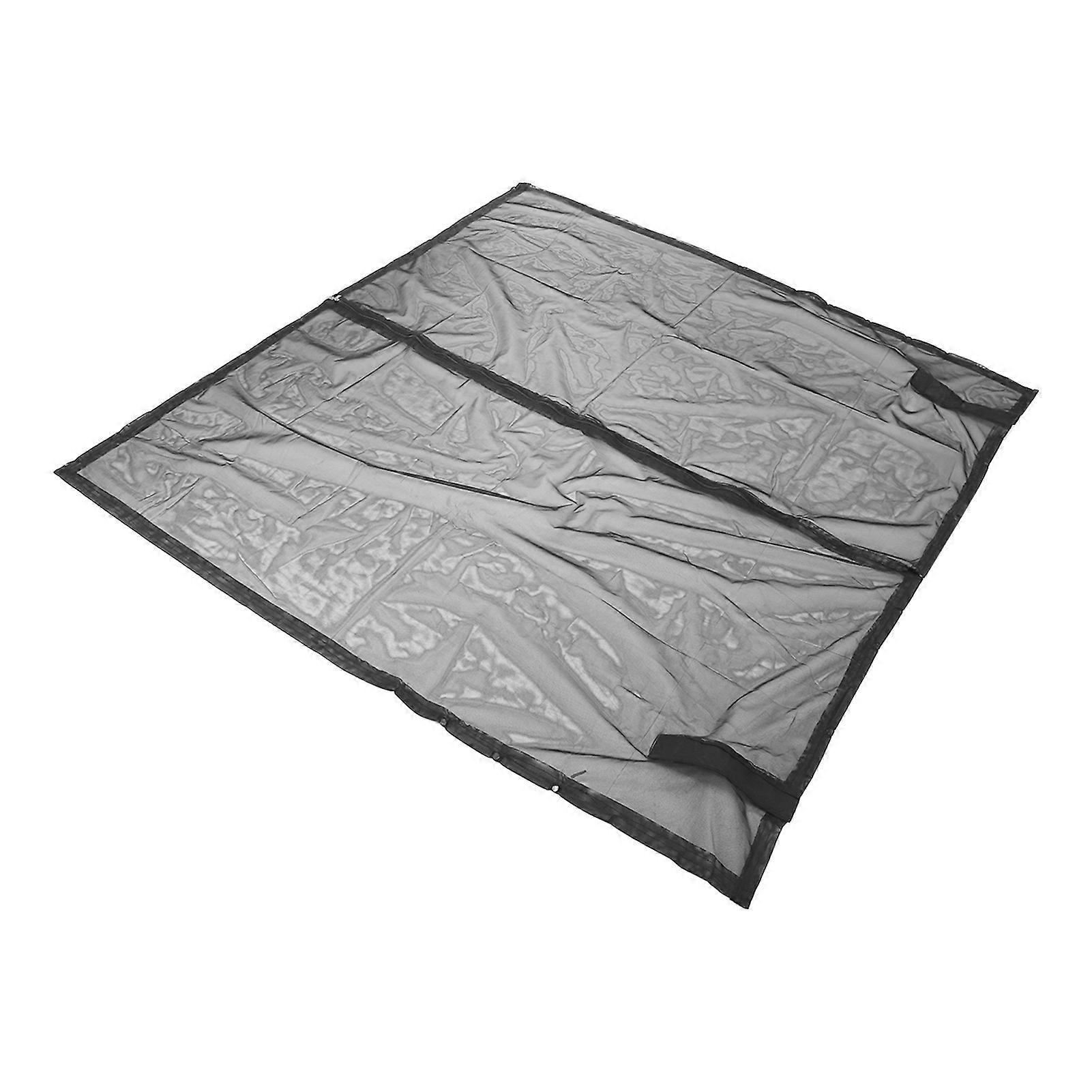 Car Trunk Mosquito Net Breathable Nylon Mesh UV Protection Secret Protection Car Trunk Screens for Camping Travel S, Distance Between Support Bars 11