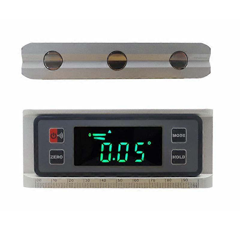 Digital Protractor Inclinometer with Scale Level Box with Magnetic V-Groove Base Macaron Protractor