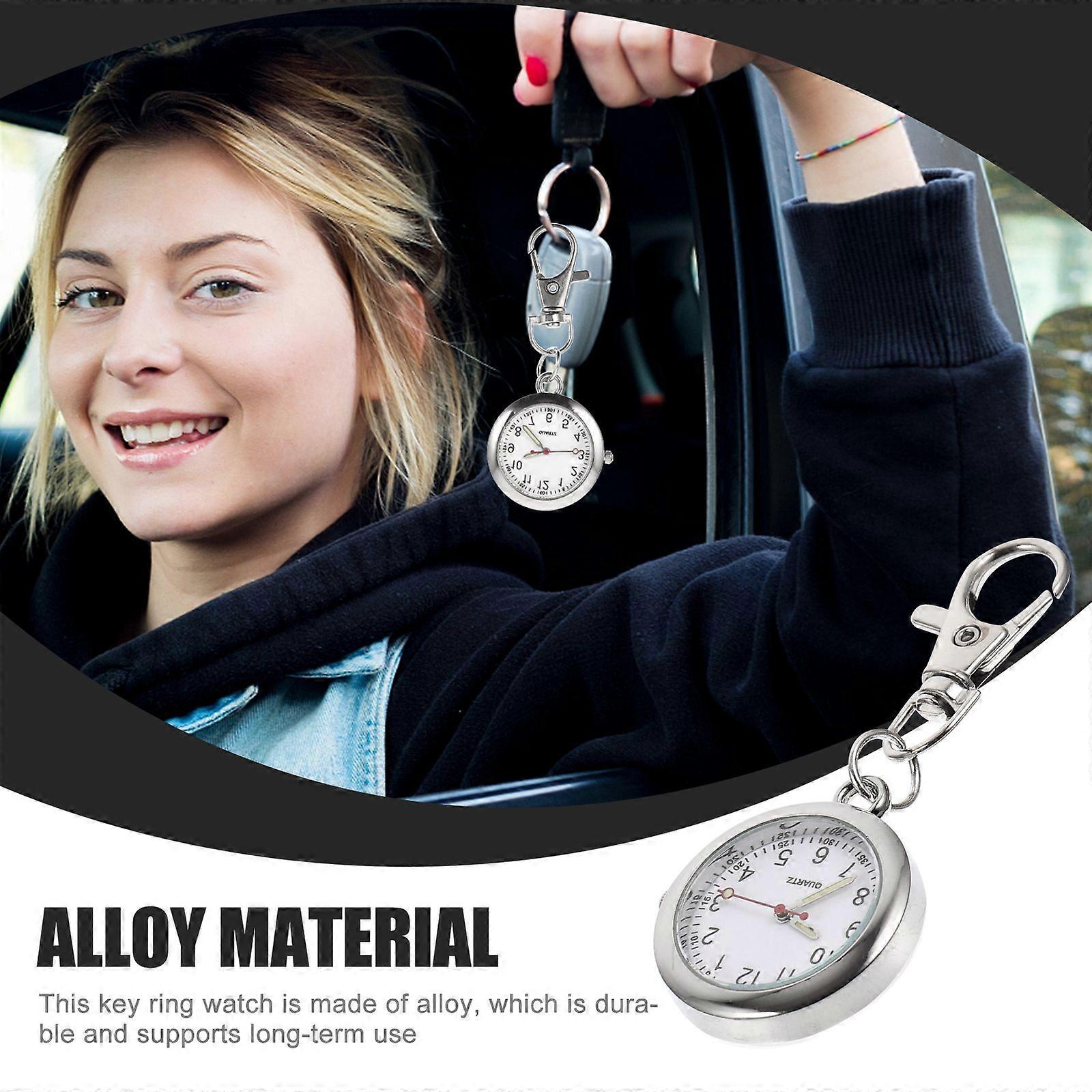 Key Chain Watch Chest Hanging Watch Exam Timing Watch Backpack Keychain