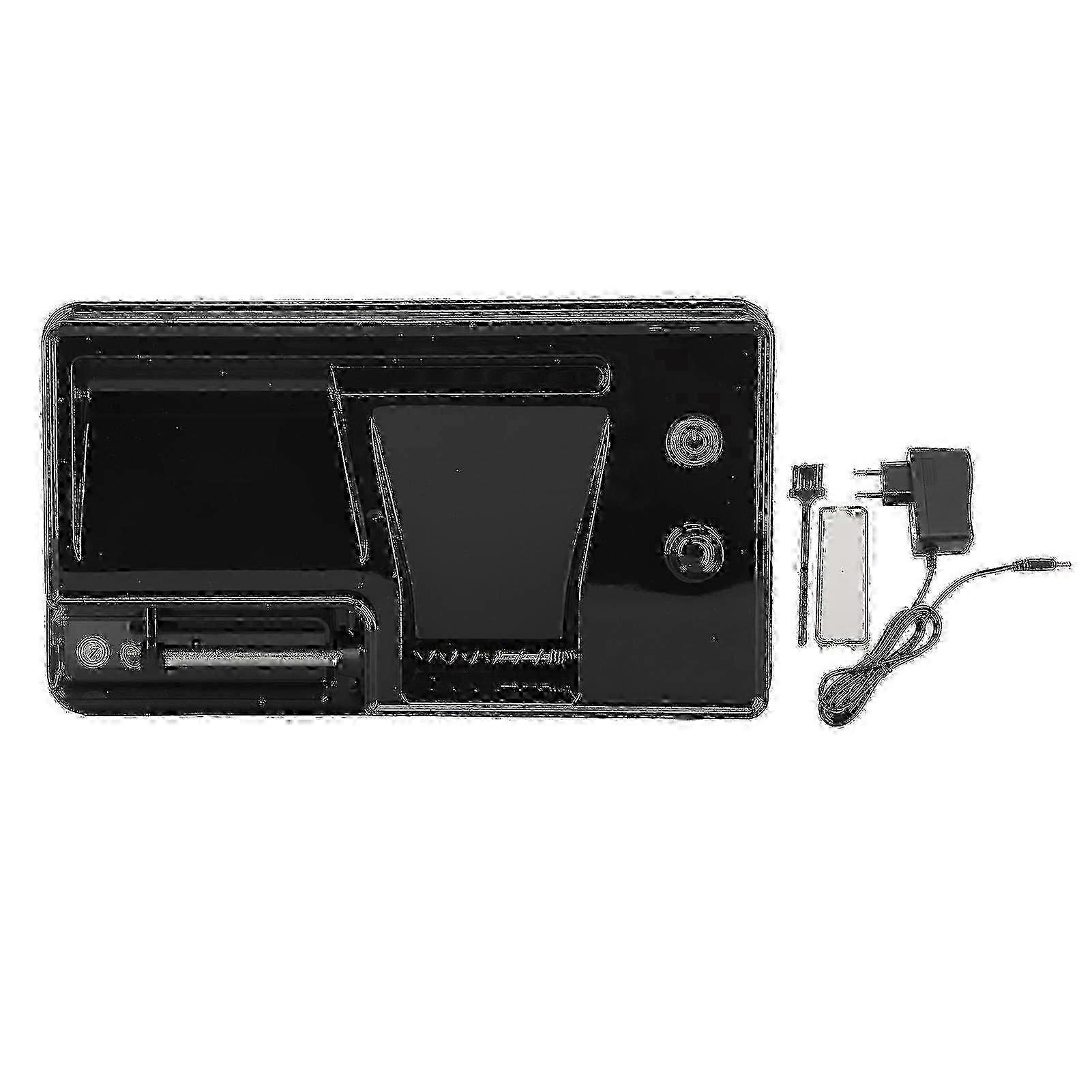 Automatic Cigarette Rolling Machine Digital Display Electric Filling Tobacco Smoke Roller Maker 8mm Eu Plug 100v240v