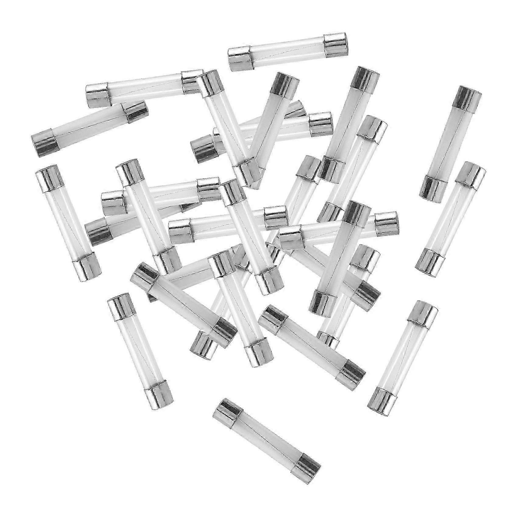 20 τεμάχια ασφάλεια από γυάλινο σωλήνα ταχείας εμφύσησης 8A 8 Amps 250V 6mm x 30mm