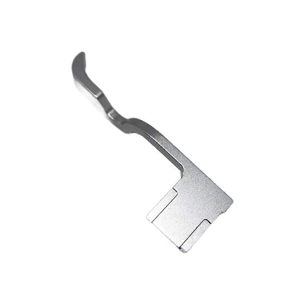 Hot Shoe Thumb Up Hand Grip Hotshoe Made Bracket Adapter for Sony A74 A7R4 A9II A7M4 A7R IV Mirrorless Camera Silver