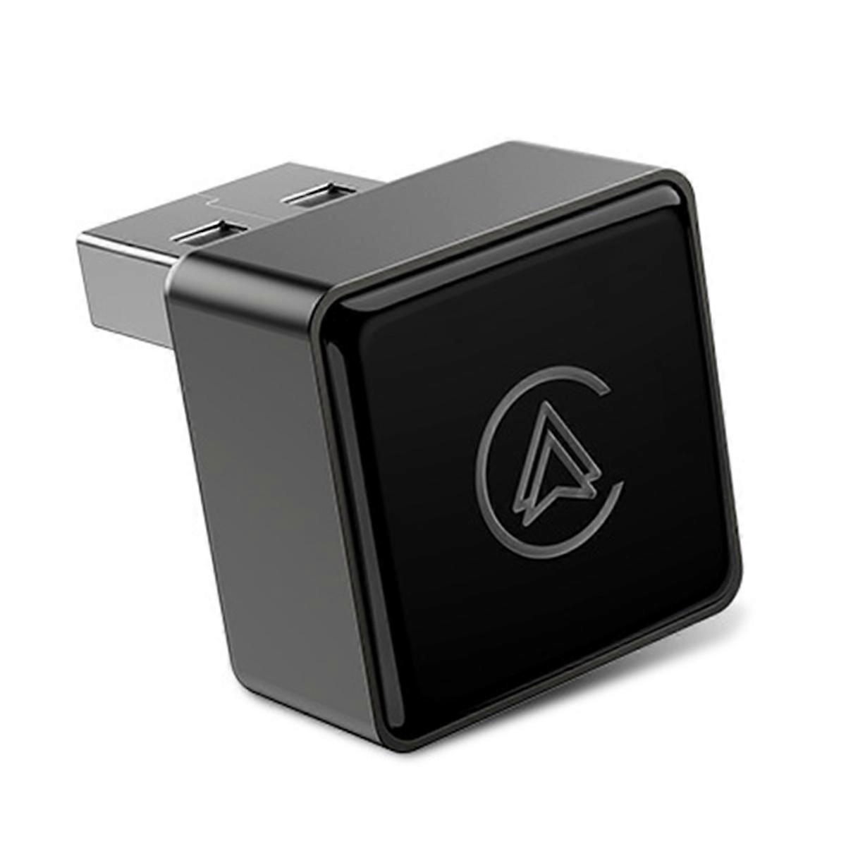 Wireless Carplay Adapter Android Auto Wireless Smart Dongle 2in1 Smart Portable Car Connectivity Box Black