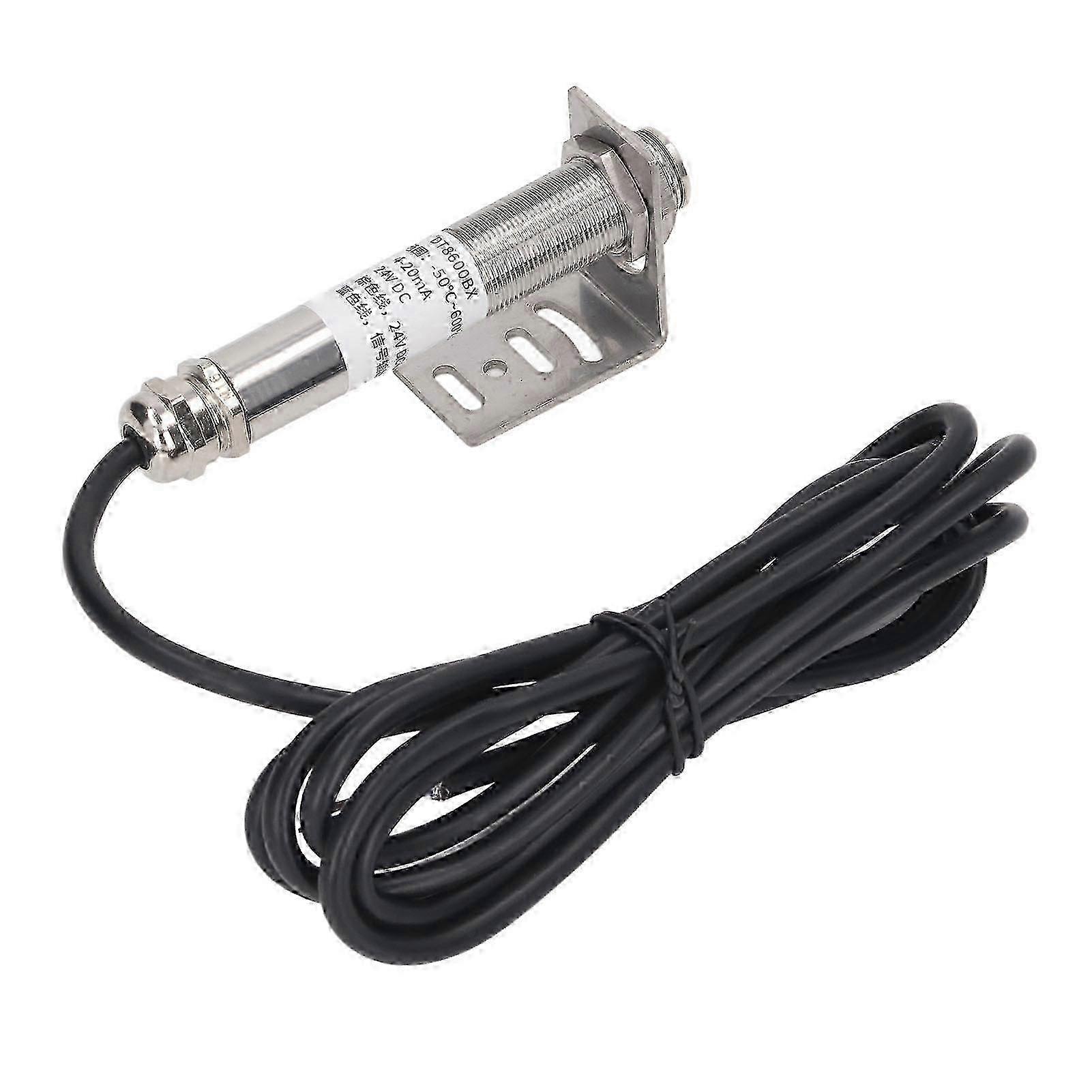 Temperature Sensor Non Contact 20:1 ?50?600 Temperature Detection Probe for Metallurgy DC24V