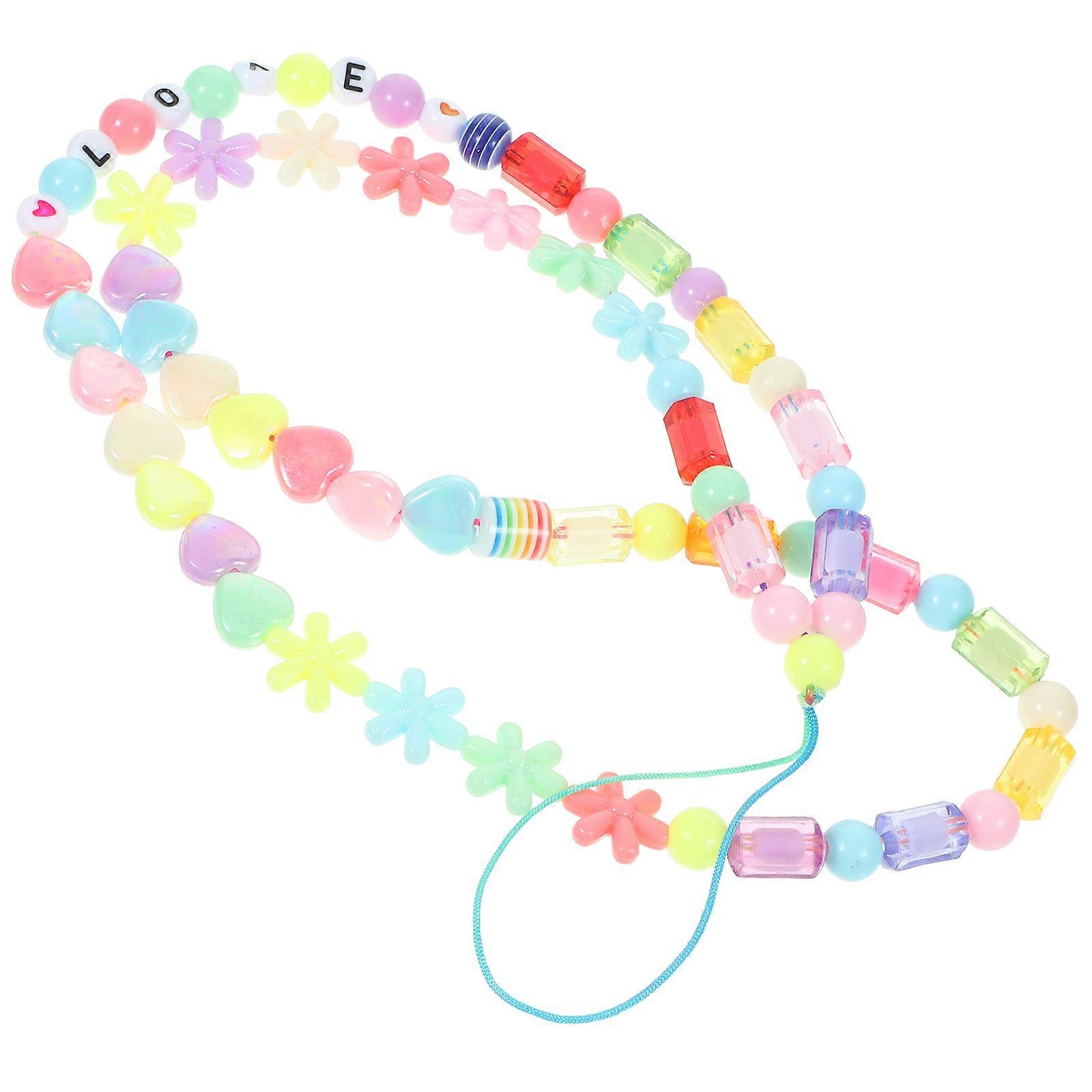 Phone Chain Phone Lanyard Strap Charm for Beaded Decor Use