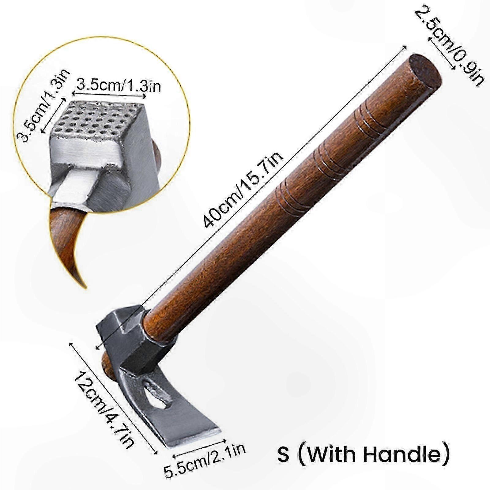 Versatile Digging Tool for Farming, Outdoor Activities, Ice Breaking, and Garden Weeding with Pick Head