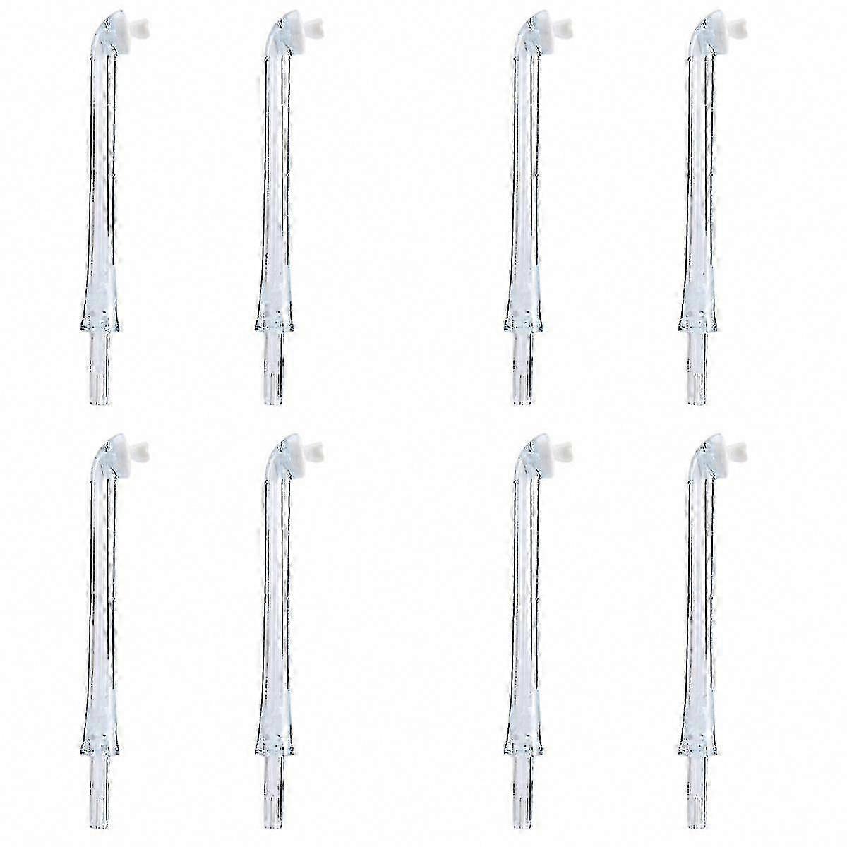8Pcs High Quality Nozzle for AirFloss HX8331 HX8332 HX8340 HX8341 HX8381 HX8401 Oral Irrigator Nozzle