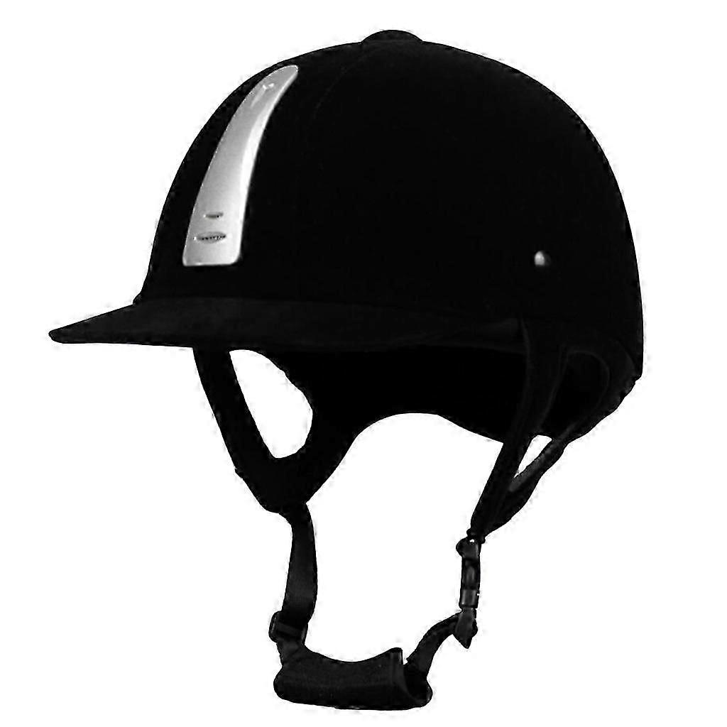 Equestrian Sports Performance Adjustable Velvet Horse Riding Hat S-2xl For