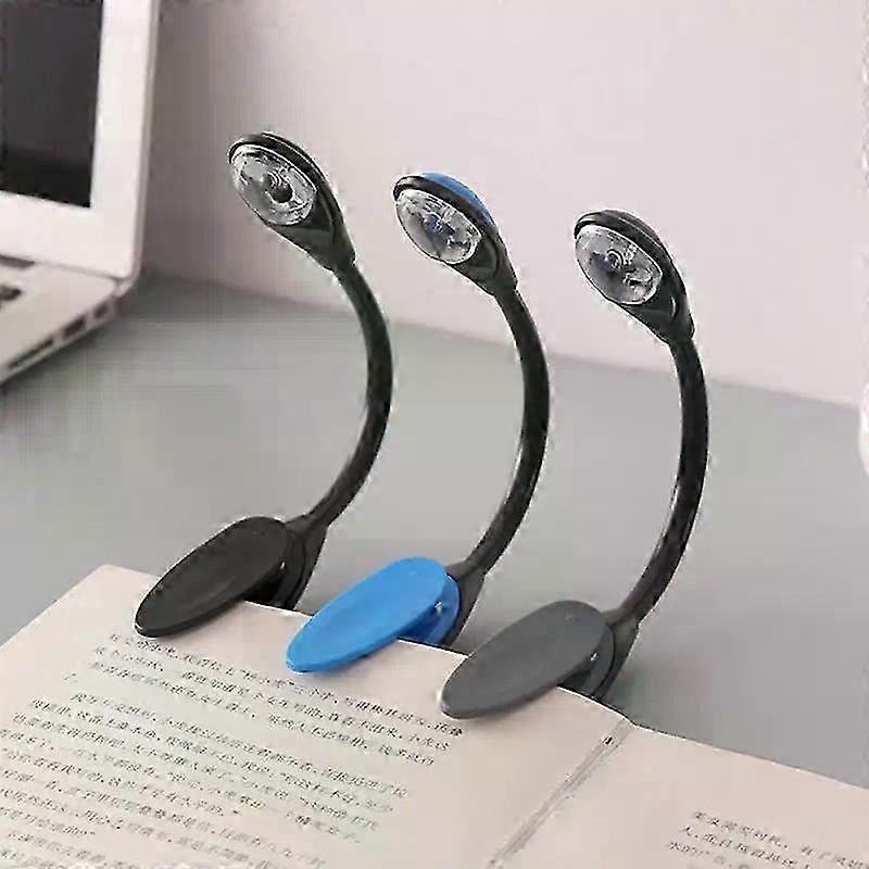 Usb Rechargeable Reading Book Light With Detachable Flexible Clip Portable Lamp Kindle Ebook Readers Night Light