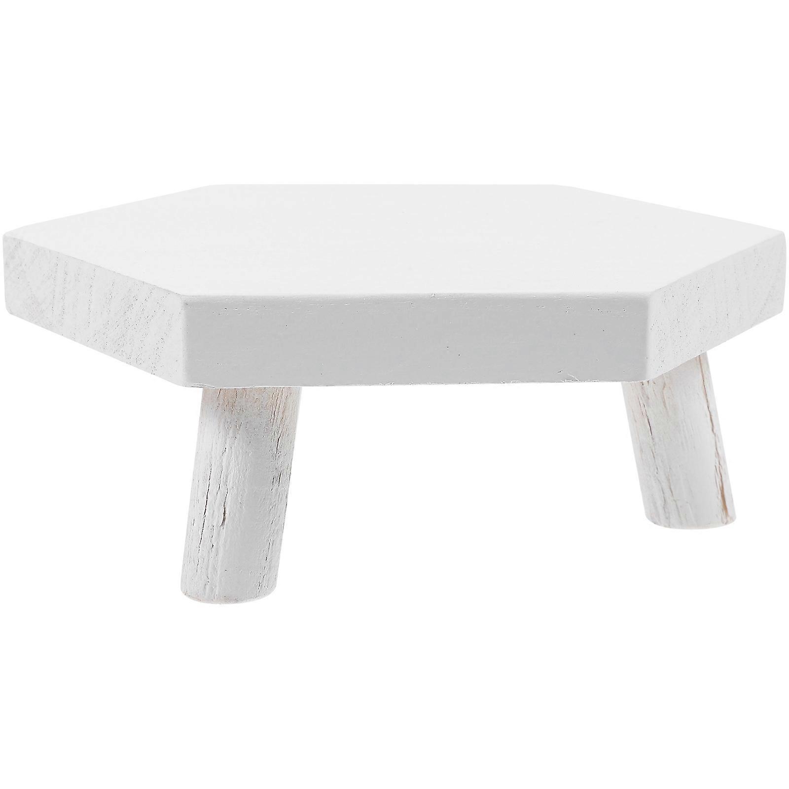 Plant Stool Wooden Display Stand for Plant Use 3Pcs Multi-Functional Set