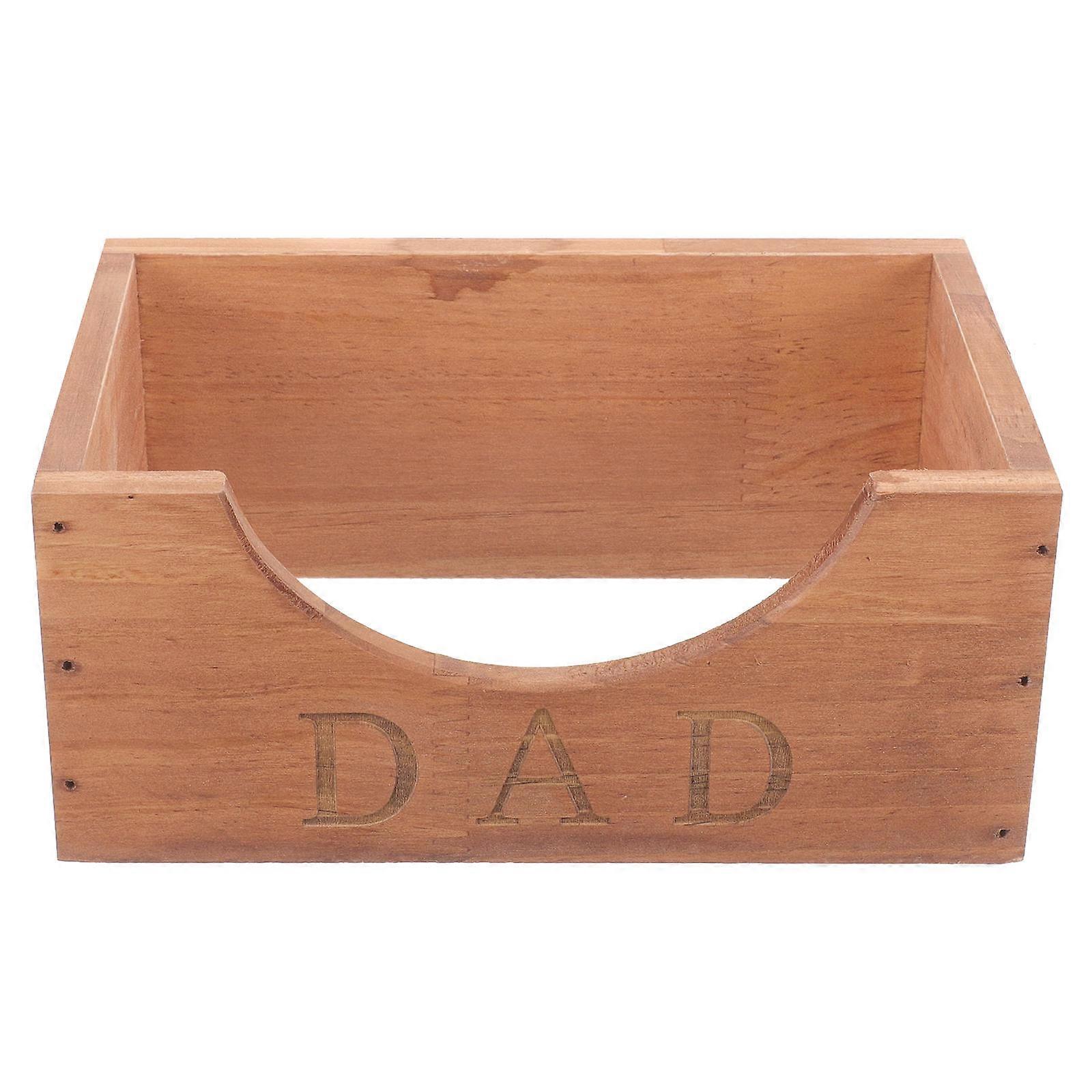 Hat Display Box Wooden Storage Box for Storage Use 5Pcs Coffee Organizer