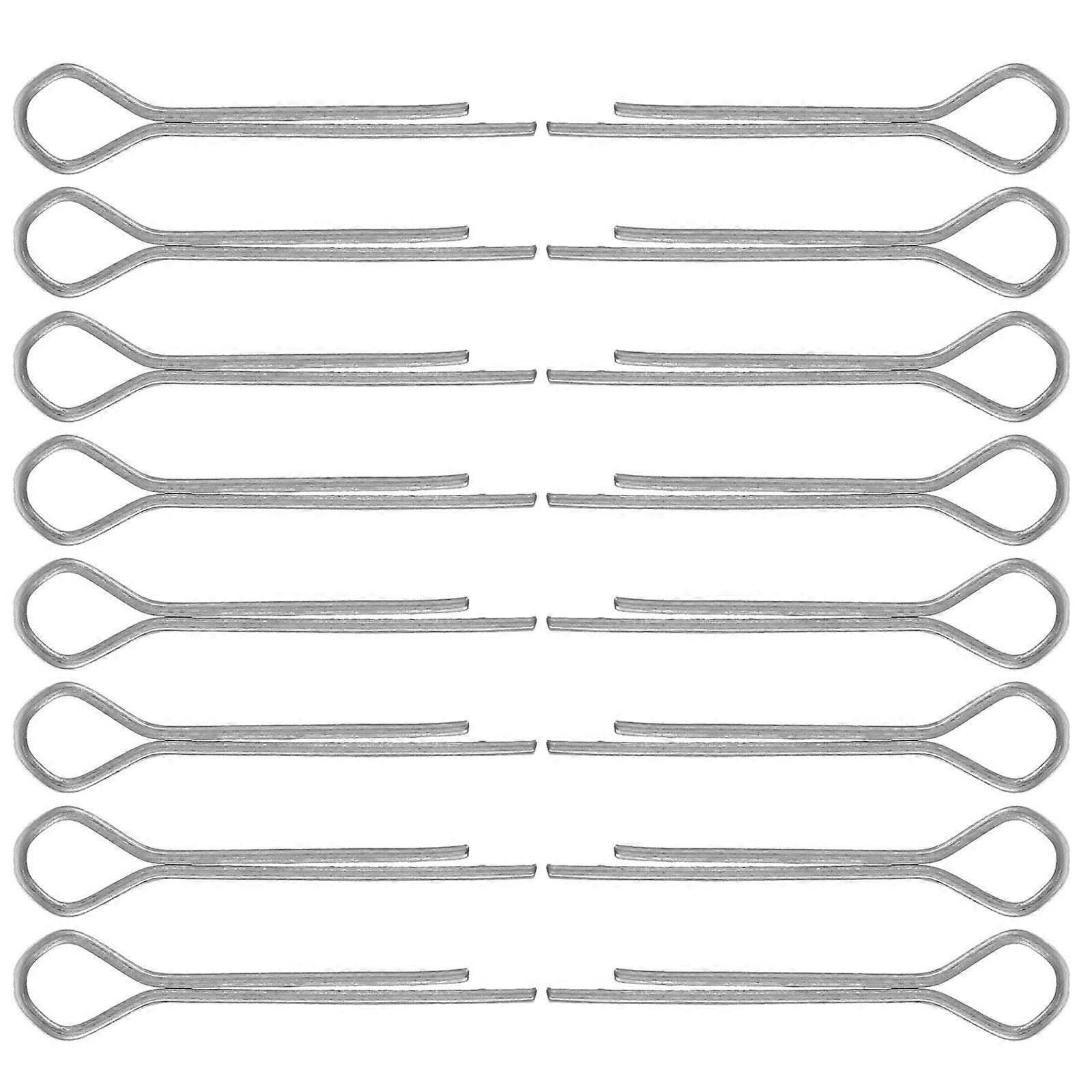 Cotter Pin Clip Spring Retaining Wire Fastener Kit 200Pcs Steel