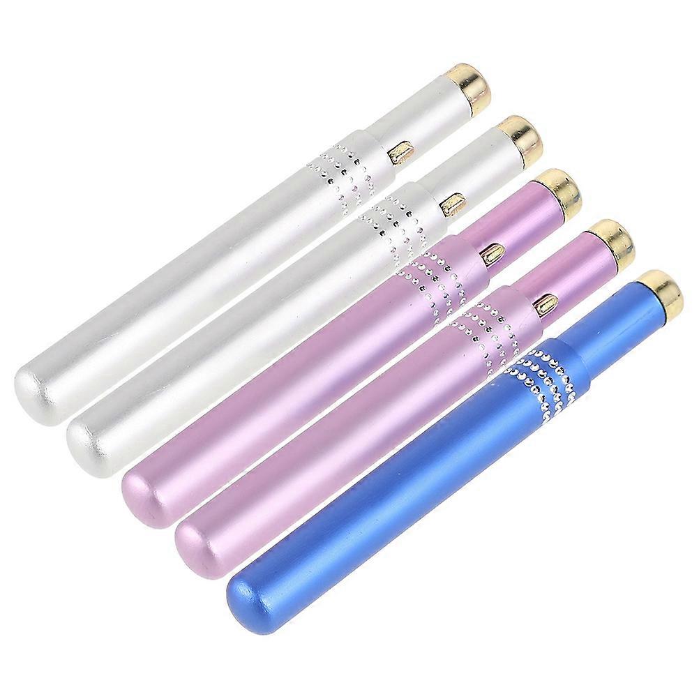 Lip Brush Retractable Metal Shell for Makeup 20Pcs Lipstick Applicator Set