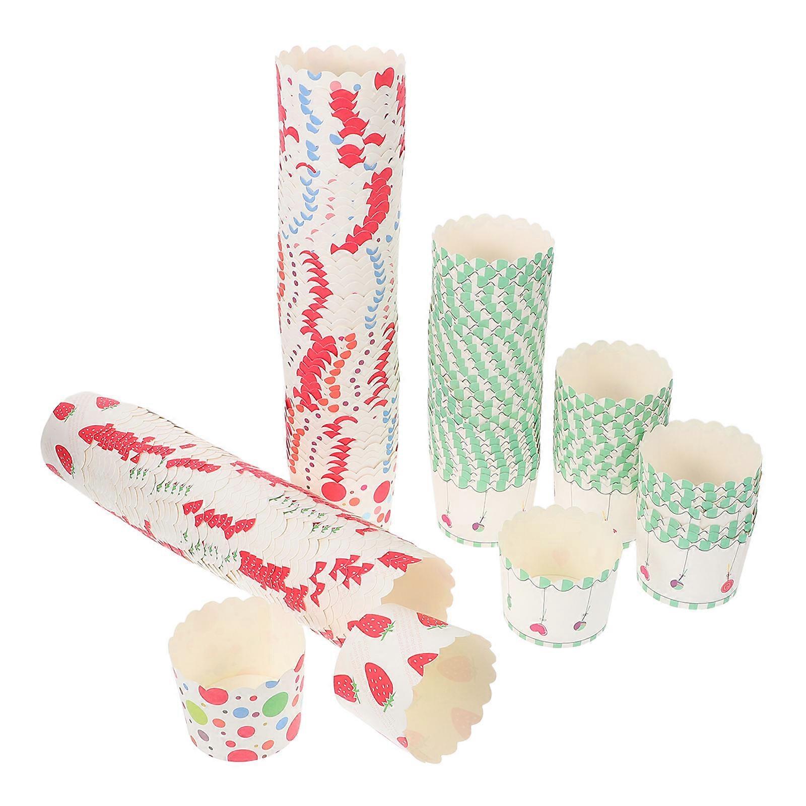 Cupcake Paper Cups Muffin Cups for Baking 300Pcs Assorted Colors