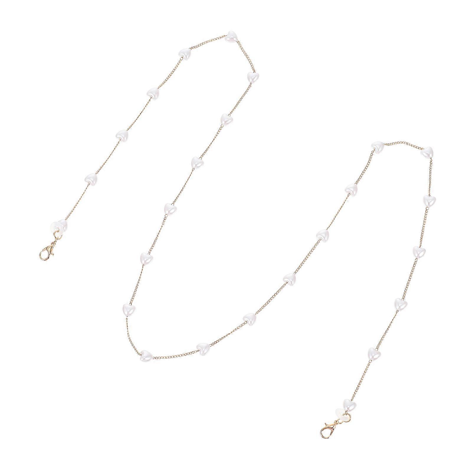 Anti Lost Earphone Strap for Anti Slip Use 3Pcs Pearl Chain Holder