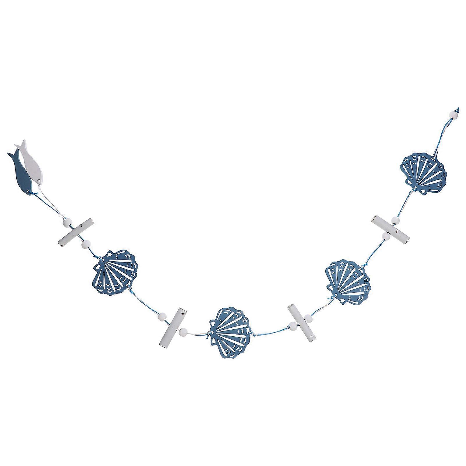 3Pcs Rectangular Wall Decor Nautical Themed Ornament For Beach Party Decoration Multi Color Craft