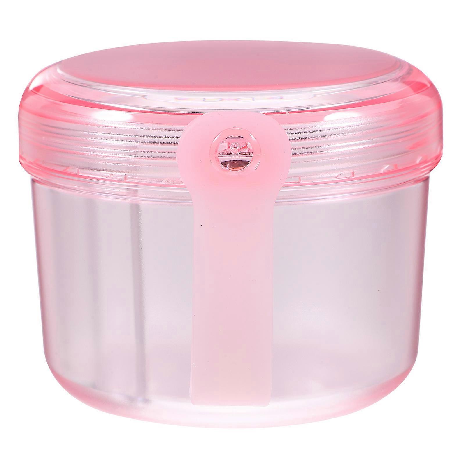 Household Retainer Case Plastic Denture Container for Storage 4Pcs Durable Box