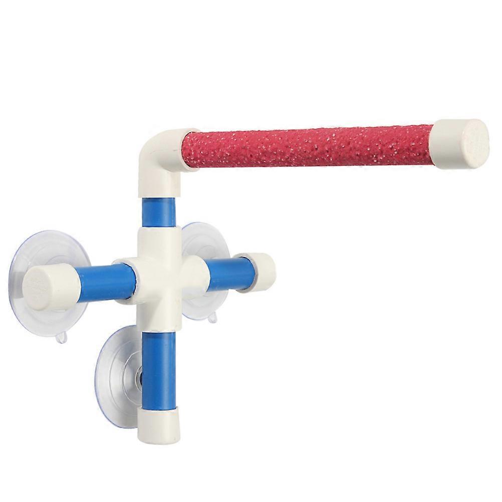 Bird Perches Portable Shower Stand for Bathing with Suction Cups 2Pcs