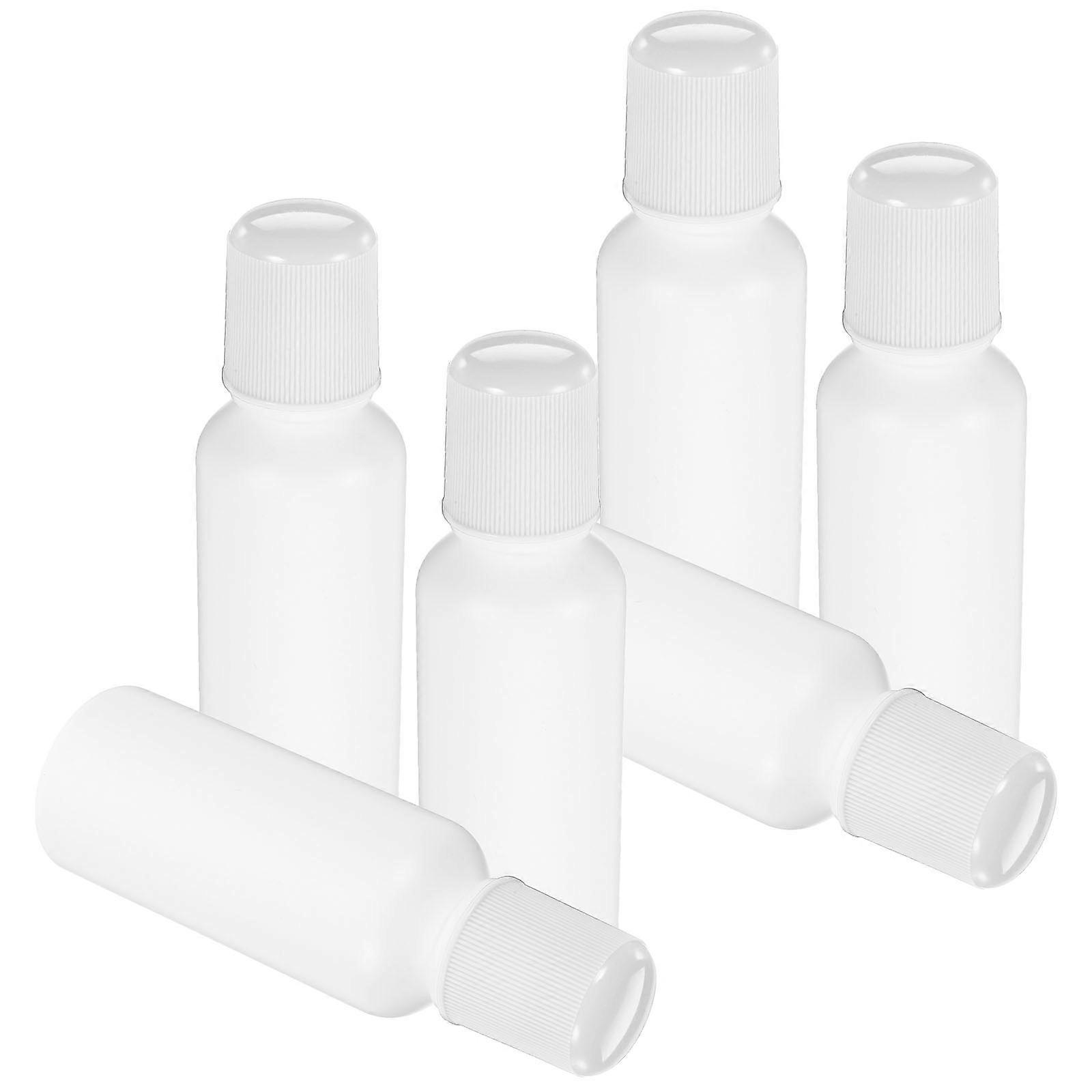 Portable Small Bottles for Embrocation with Nonwovens Applicator Leakproof 6Pcs