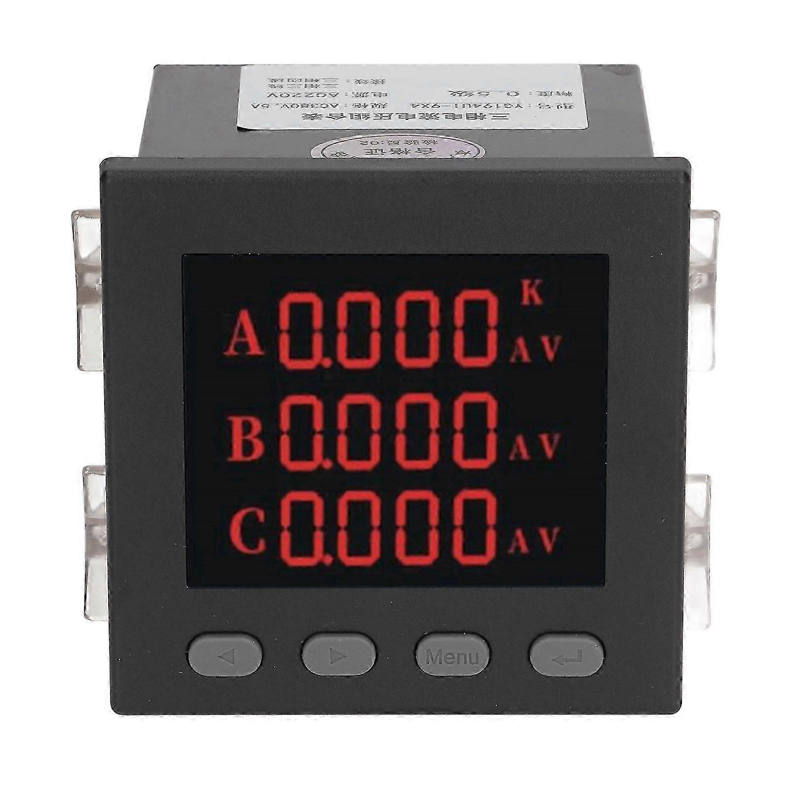 High quality  AC220V three-phase current and voltage combination meter