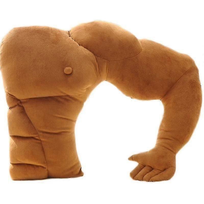 부드러운 몸 베개 귀여운 근육질 남자 친구 팔 베개 모양 큰 안락 베개 따뜻한 팔 베개 여자 친구를위한 생일 선물
