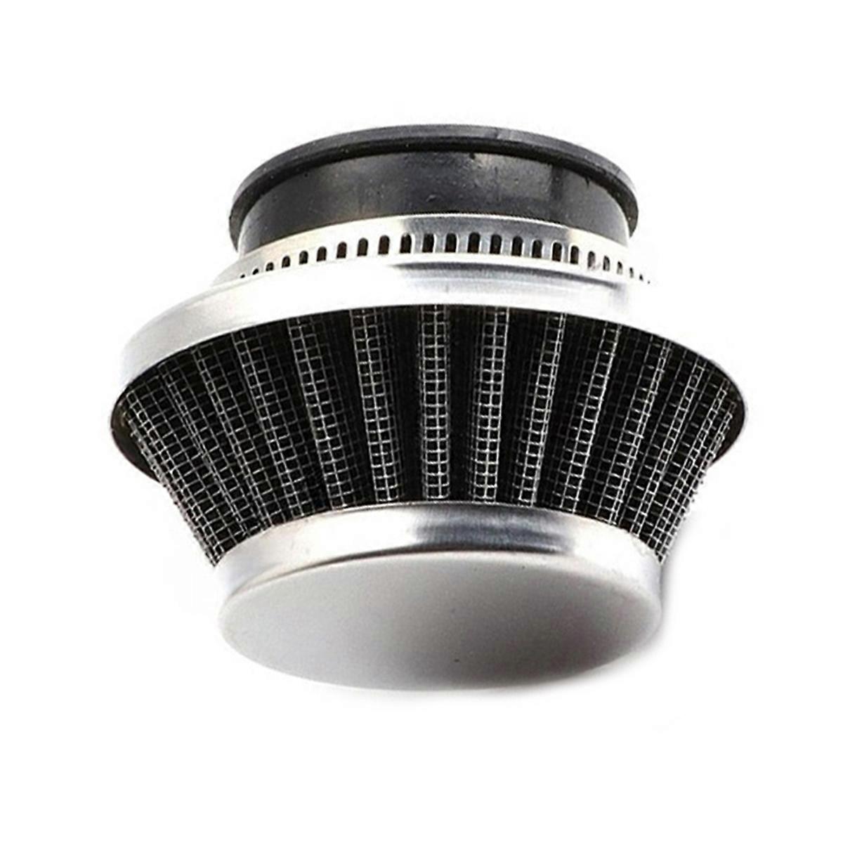 Universal 38MM Air Filter for Motorcycle Silver