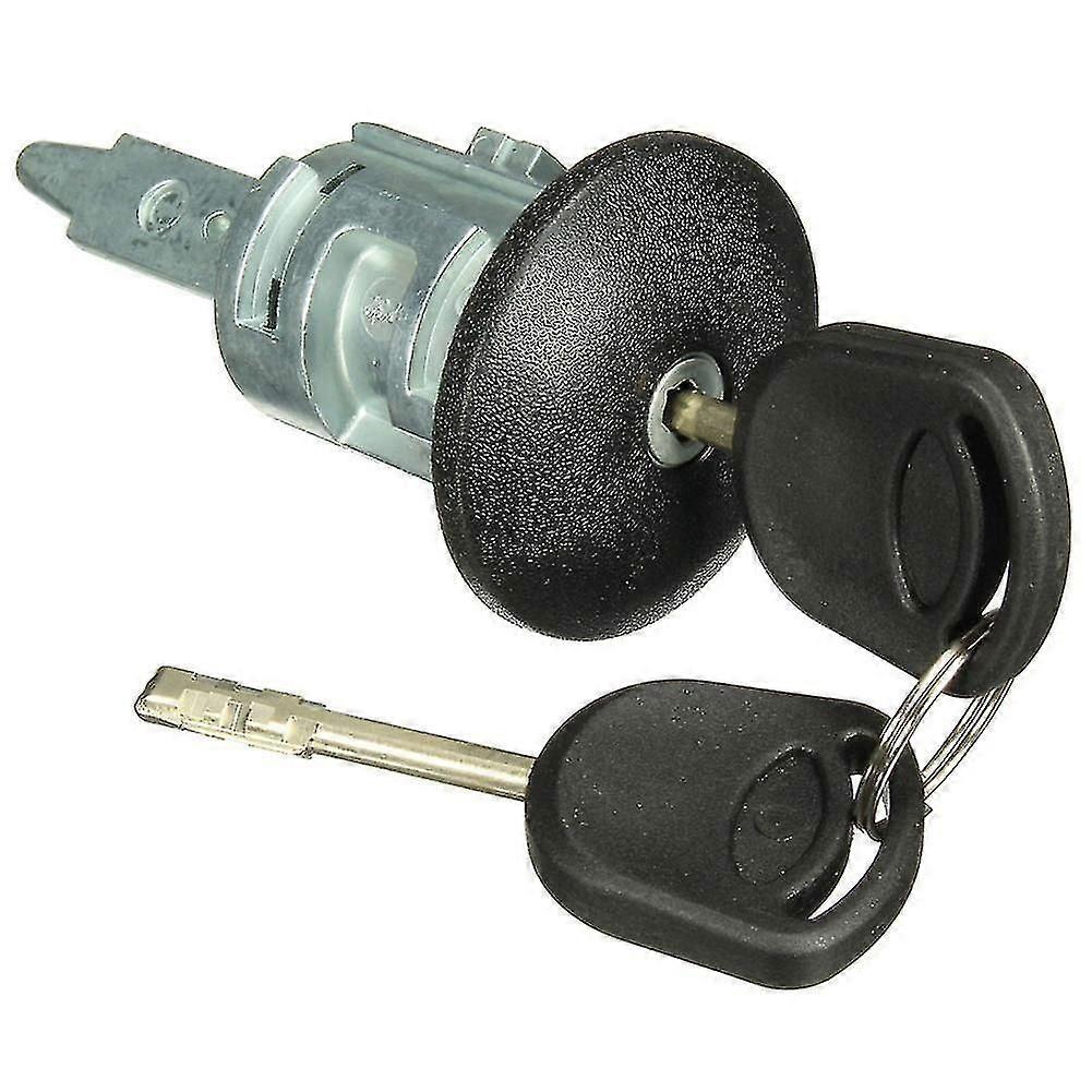 Front Right Driver Side Door Lock Barrel with 2 Keys for Ford Transit MK6 00-06