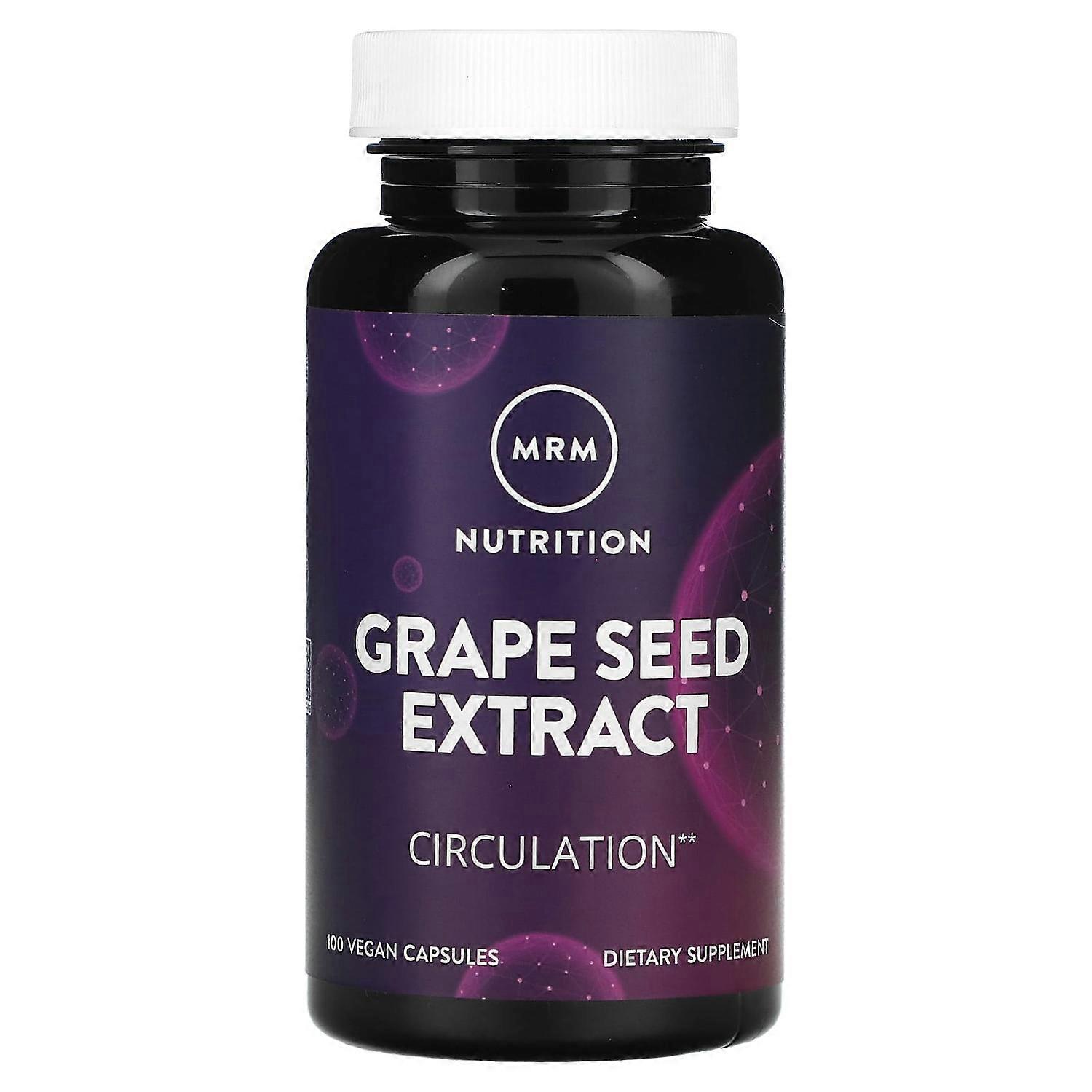 MRM Nutrition, Grape Seed Extract, 100 Vegan Capsules