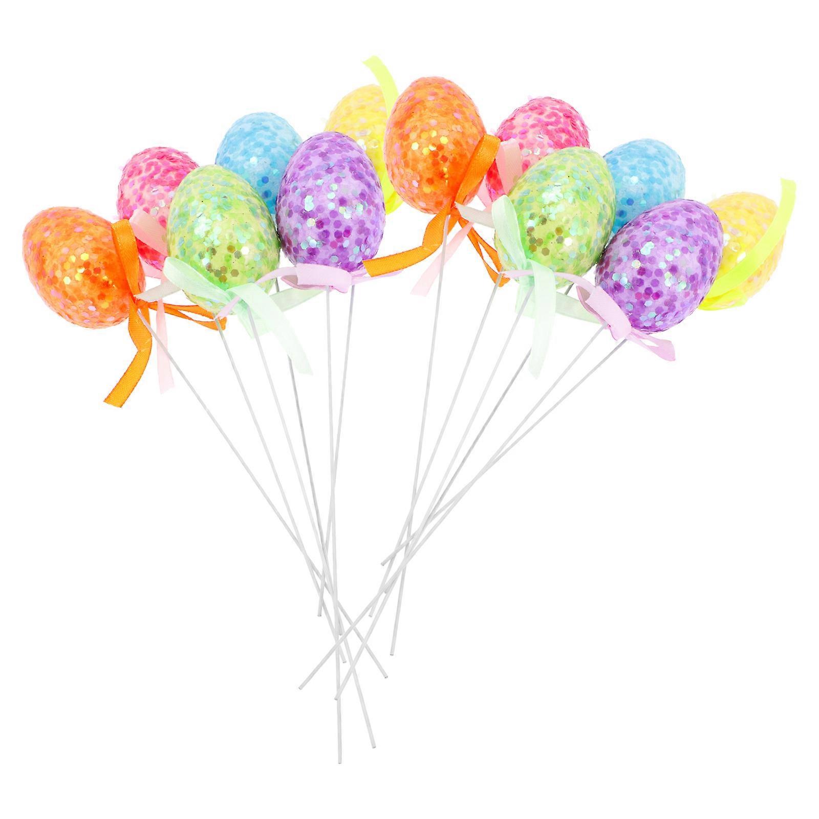 Easter Egg Ornament Vase Decor for Party DIY 24Pcs Collection