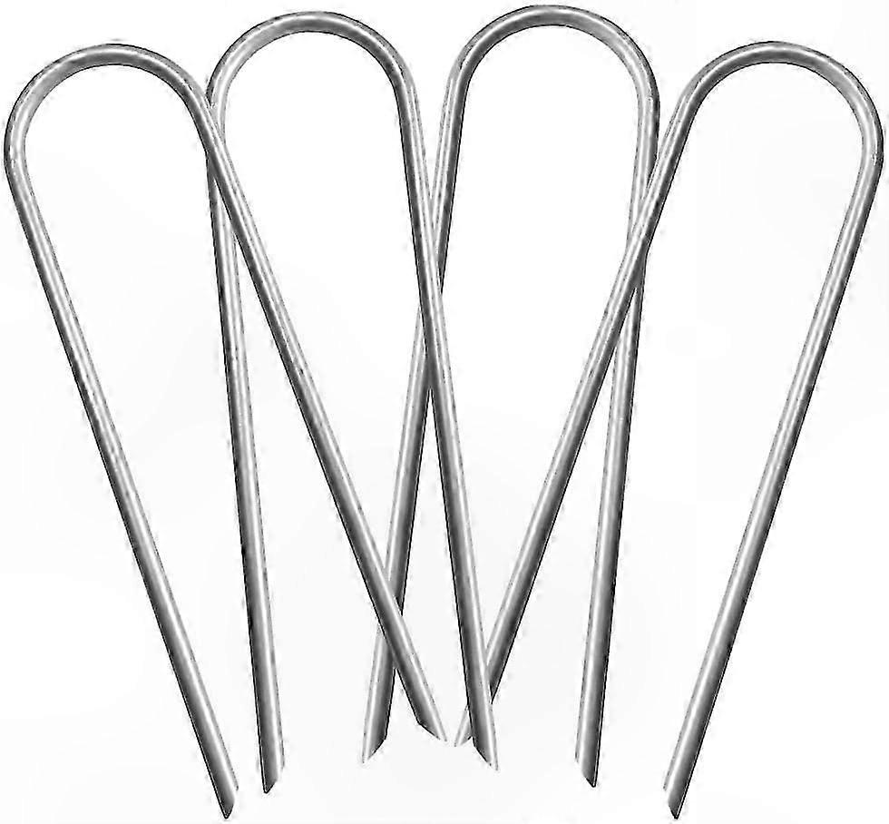 Galvanized Steel Anchors for Trampoline Stability, Wind Stakes Kit