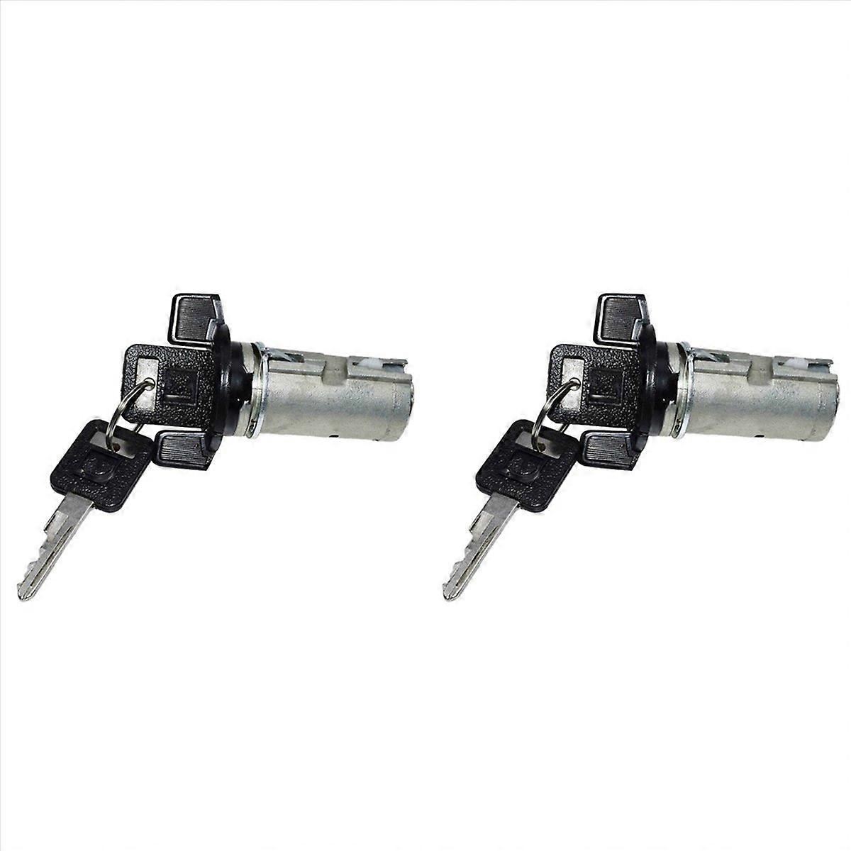 2X Ignition Key Switch Lock Cylinder for C/K1500 R/V1500 701398 Replacement