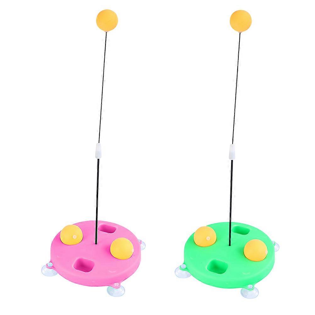 Table Tennis Training Tool Plastic Trainer for Children 2Pcs