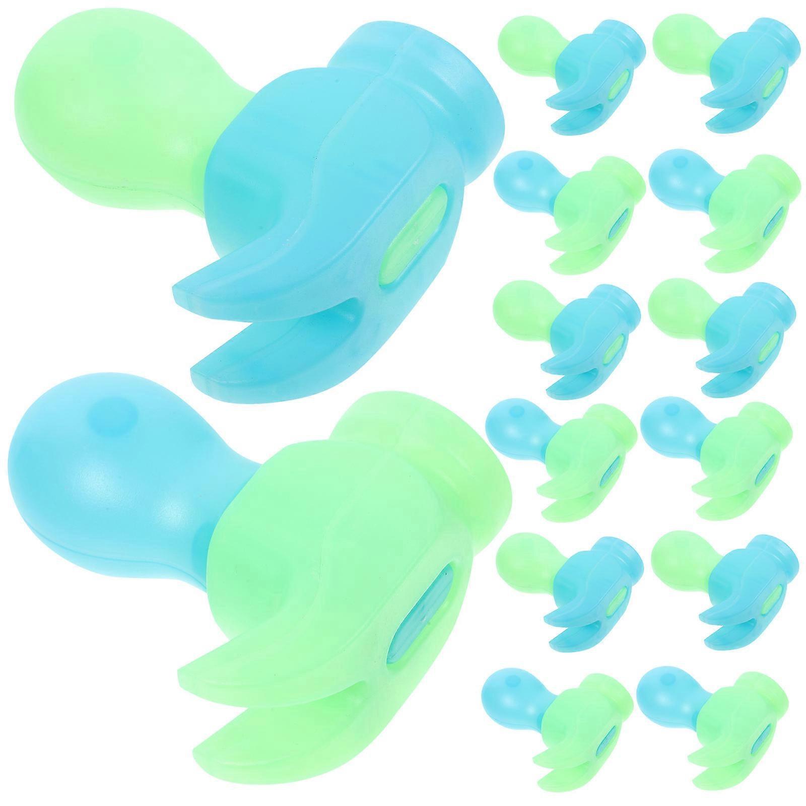 Assorted Color 3D Gravity Luminous Radish Massage Stick 20Pcs