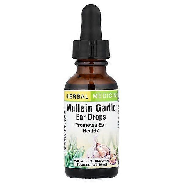 Herbs Etc., Mullein Garlic Ear Drops, 1 fl oz (30 ml)