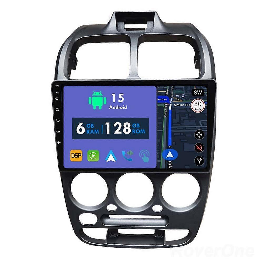 Car Radio 6G+128G CarPlay GPS Navigation Head Unit for Hyundai Verna 1999 - 2005 Android Auto Bluetooth Stereo Touch Screen
