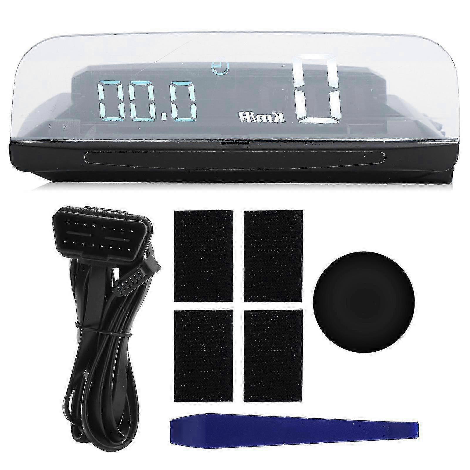 OBD2 5in Display Screen Car Trip Computer Multi‑Functional Smart Gauge Digital Meter miao8