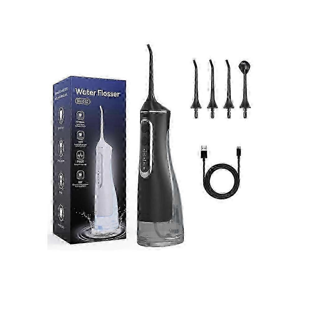 Hydropulse Pro Portable Waterflosser with 4 Modes Oral Irrigator for Adults