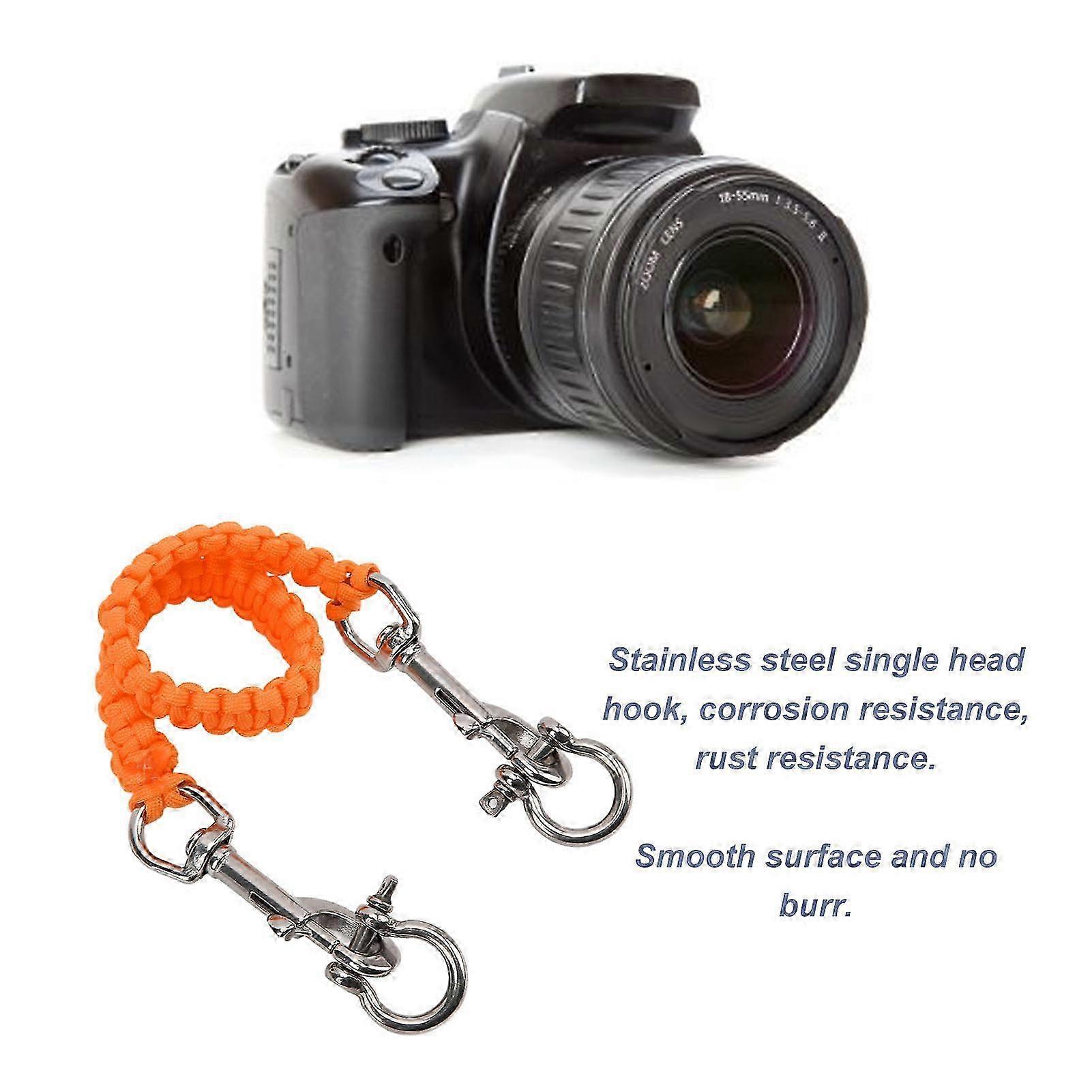 Diving Camera Tray Handle Rope, Durable Material Diving Camera Lanyard Strap Diving Camera Housing Handle Rope with Bow Lock for Underwater 