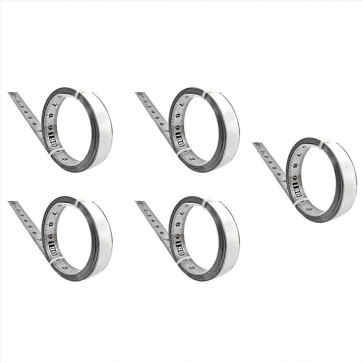 Stainless Steel Adhesive Scale Precision Woodworking Guide ,C-100cm