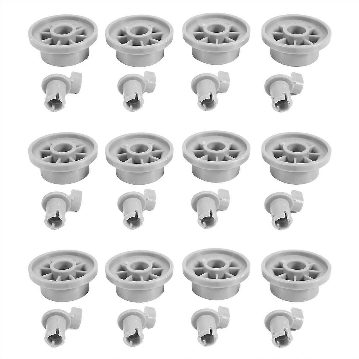4Pack 165314 Dishwasher Lower Rack Wheel Part for & 