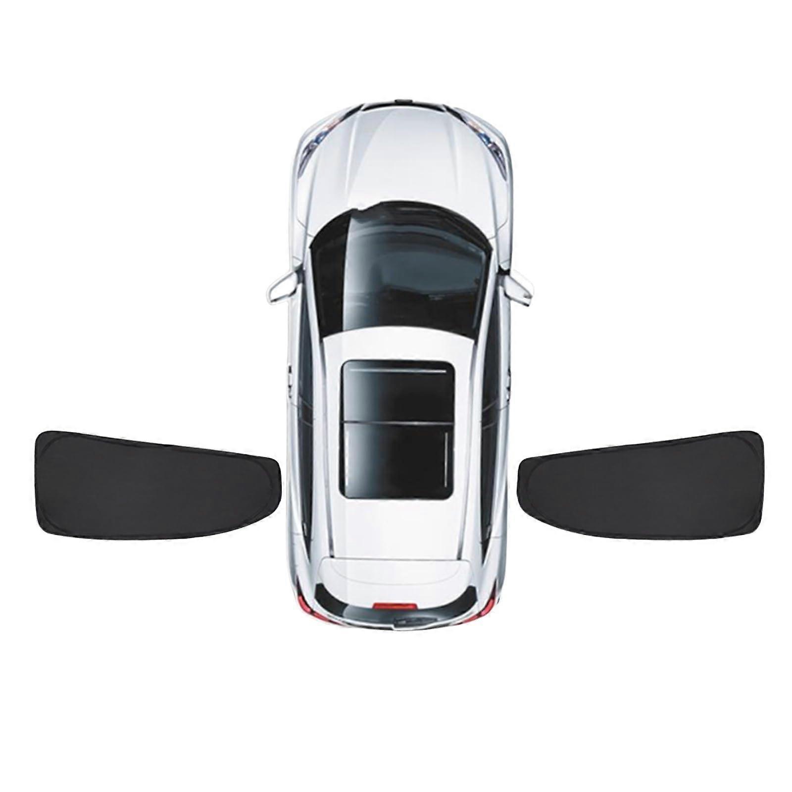 Car Sun Shade Rear Window Shades Full Coverage Privacy Protection 2 Pcs