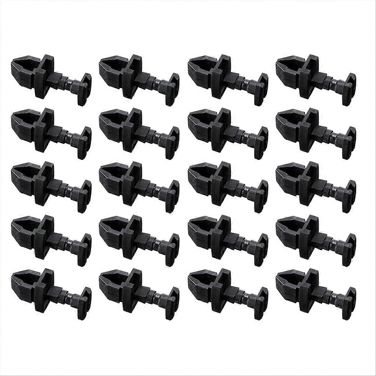 20 Pack Black Refrigerator Clips 617772 Latch Replacement