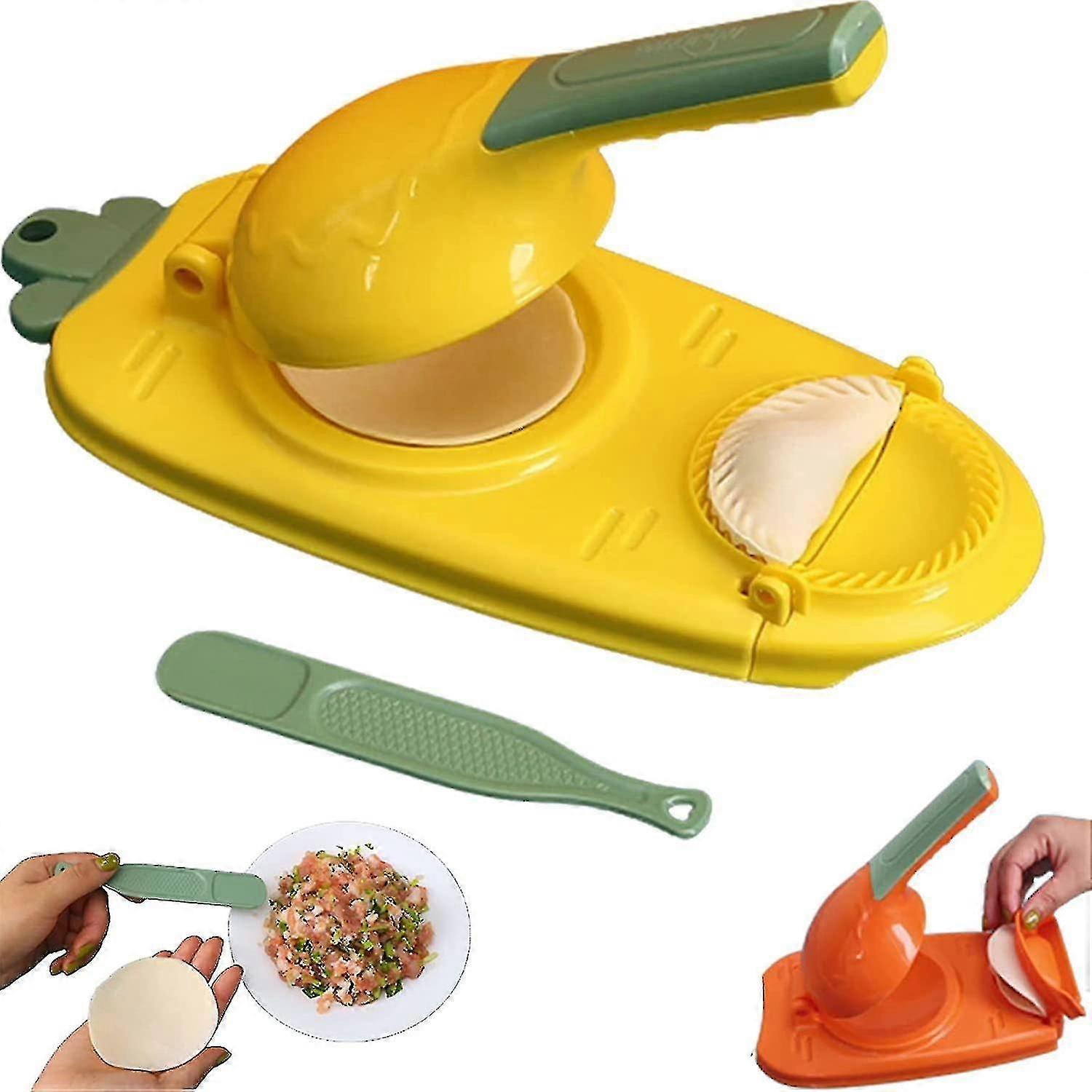 2 In 1 Dumpling Maker, Kitchen Diy Dumpling Maker, Dumpling Skin Maker Dumpling Moulds