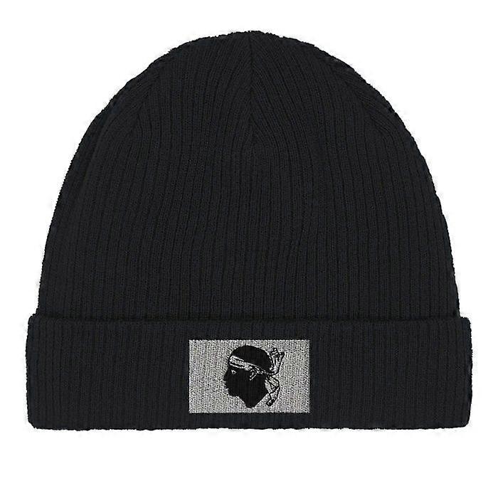 Corsican Flag Cap in Black