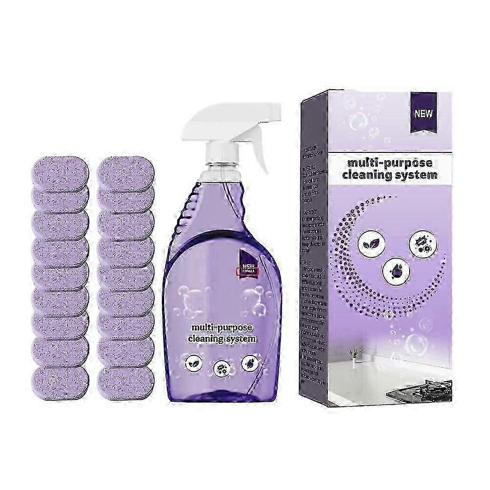 Exquisite Clean Concentrated Cleaning Tablets w/ Spray Bottle